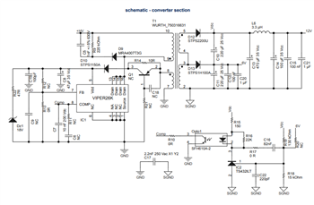 Schematic - STMicroelectronics STEVAL-VP26K02F Evaluation Board